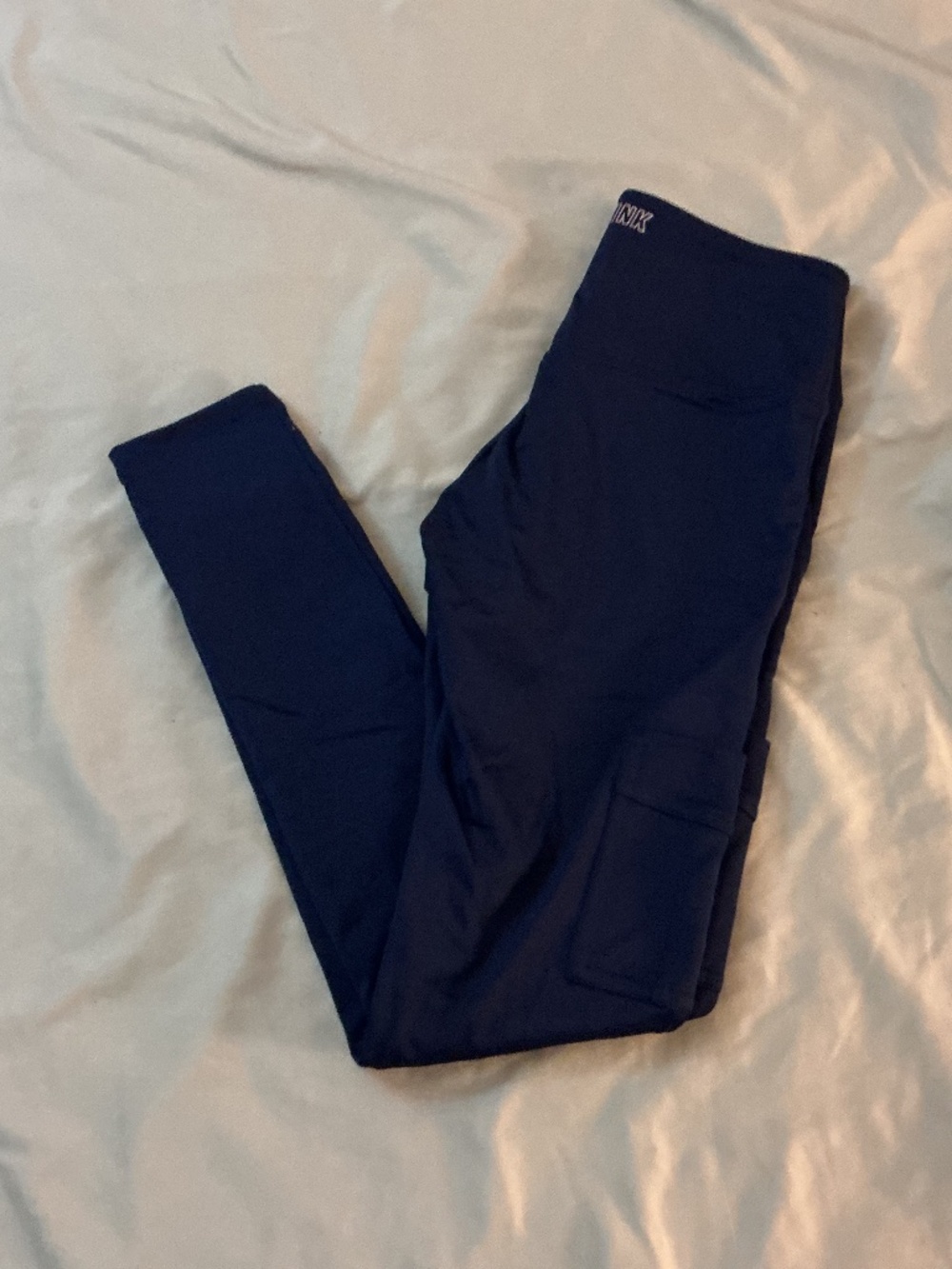 Victoria’s Secret PINK navy blue winter leggings